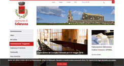 Desktop Screenshot of comune.solarussa.or.it
